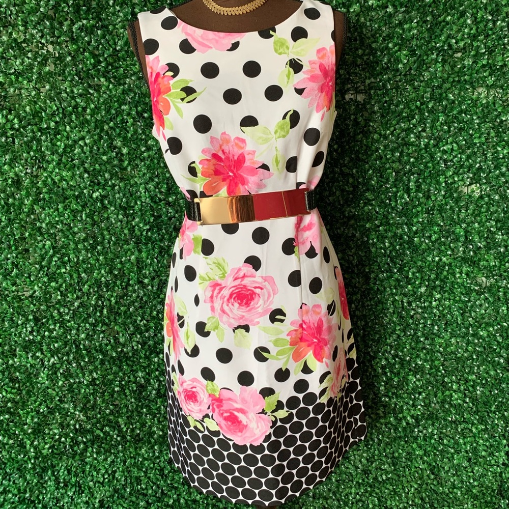 Women’s Mixed Print Dress Size 8